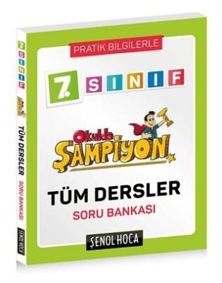 Şenol Hoca Yayınları 7. Sınıf Okulda Şampiyon Tüm Dersler Soru Bankası - 1