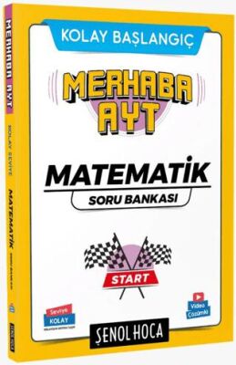 Şenol Hoca Yayınları Merhaba AYT Matematik Soru Bankası - 1