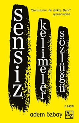 Sensiz Kelimeler Sözlüğü kapağı