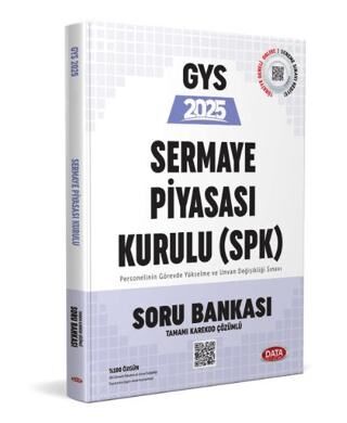 Data Yayınları Sermaye Piyasa Kurulu SPK GYS Soru Bankası - 1