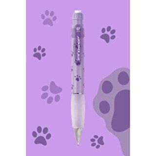 Serve Deep 0.7 Versatil Kalem Doğa Teması - Lavanta Pati Baskı - 1