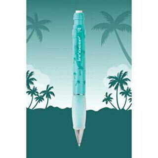 Serve Deep 0.7 Versatil Kalem Doğa Teması - Nane Yeşili Palmiye Baskı - 1