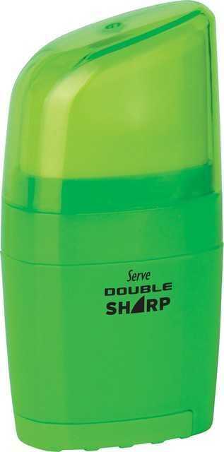Serve Double Sharp Silgili Kalemtıraş Yeşil