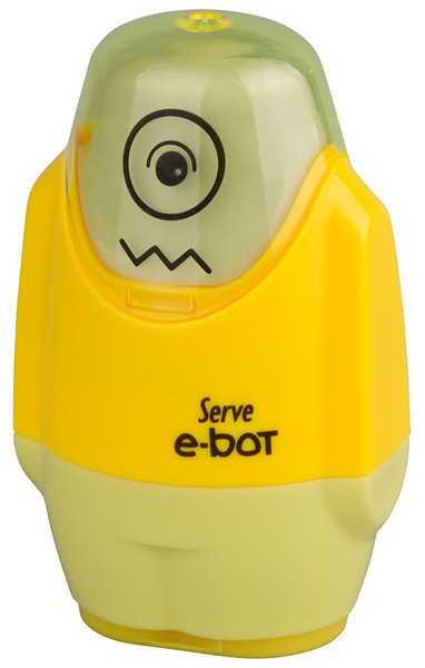 Serve E-Bot Silgili Kalemtıraş Sarı