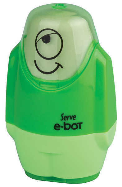 Serve E-Bot Silgili Kalemtıraş Yeşil