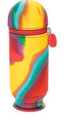 Serve Hoop-Up Kalem Çantası Karışık Kırmızı-Sarı - 1