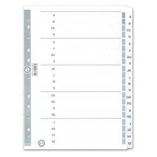 Serve Karton Ayraç A-Z Alfabetık A4 - 1