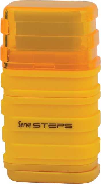 Serve Steps Silgili Kalemtıraş Sarı