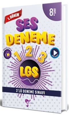 Ses Yayınları 8. Sınıf LGS 1. Dönem 3 lü Deneme Sınavı Özel Baskı - 1