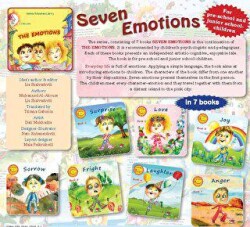 Seven Emotions 7 Books - Shemetsneba