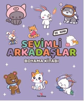Sevimli Arkadaşlar Boyama Kitabı - 1