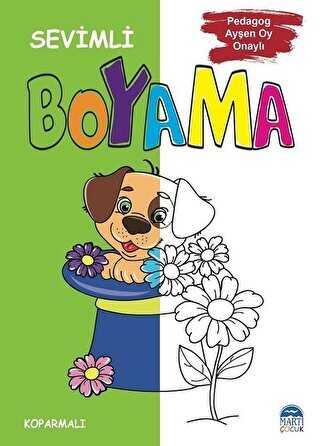 Sevimli Boyama - Martı Çocuk Yayınları