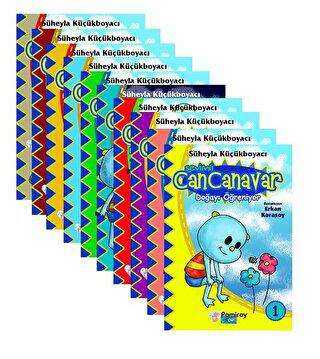 Sevimli Can Canavar 10 Kitap Set - Pamiray Çocuk