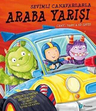 Sevimli Canavarlarla Araba Yarışı - Pearson Çocuk Kitapları