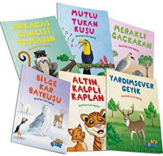 Sevimli Hayvan Dostlarımız Hikaye Seti - 6 Kitap - AFS Yayıncılık