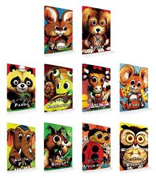 Sevimli Hayvanlar Dizisi 10 Kitap - Damla Yayınevi