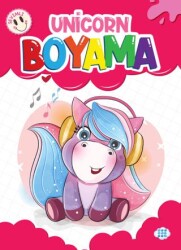 Sevimli Unicorn Boyama - Dokuz Çocuk
