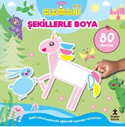 Sevimliler Kawaii Şekillerle Boya - Doğan Çocuk
