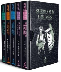 Sherlock Holmes 5 Kitap Özel Baskı Set - Ren Kitap