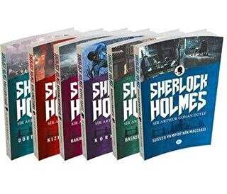 Sherlock Holmes 6 Kitap Takım Kutusuz