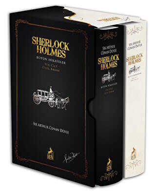 Sherlock Holmes Bütün Eserleri Ciltli Set - Ren Kitap