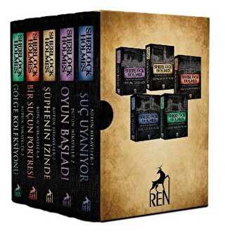 Sherlock Holmes - Bütün Hikayeler 5 Kitaplık Kutulu Set - Ren Kitap