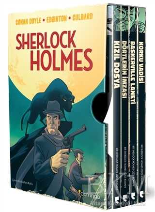 Sherlock Holmes Kutulu Set 4 Kitap Takım - Domingo Yayınevi