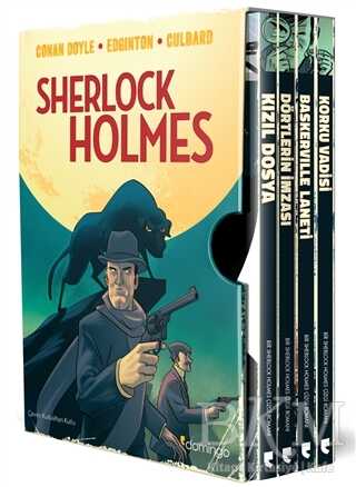 Sherlock Holmes Kutulu Set 4 Kitap Takım
