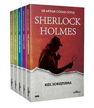 Sherlock Holmes Seri 5 Kitap Takım
