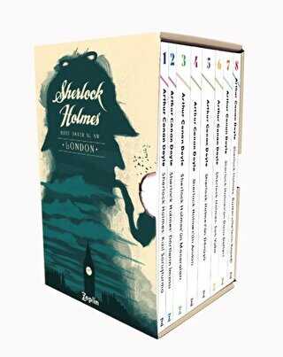 Sherlock Holmes Seti 8 Kitap Takım