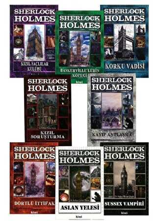Sherlock Holmes Seti 8 Kitap Takım