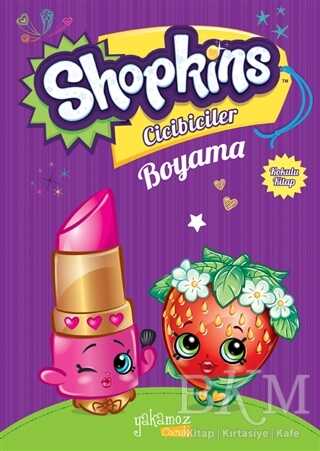 Shopkins Cicibiciler Boyama - Mor Kitap