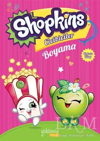 Shopkins Cicibiciler Boyama - Pembe Kitap 1