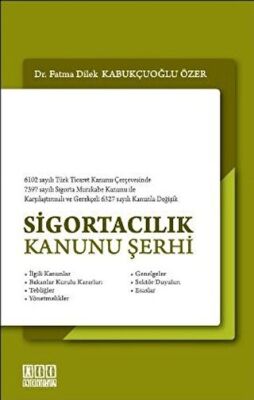 Sigortacılık Kanunu Şerhi kapağı