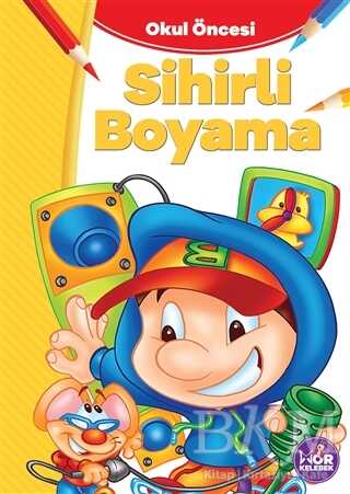 Sihirli Boyama - Mor Kelebek