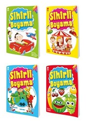 Sihirli Boyama 4 Kitap - Ema Çocuk