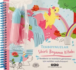 Sihirli Boyama Kitabı - Tekboynuzlar - 1