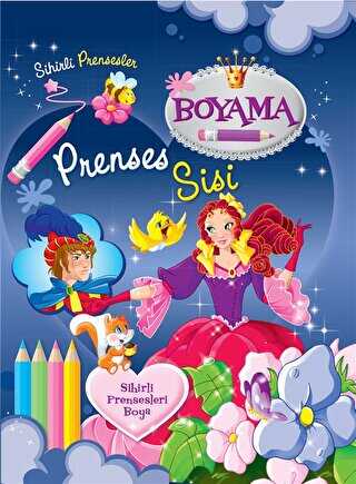 Sihirli Prensesler Boyama - Prenses Sisi