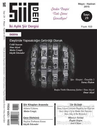 Şiirden İki Aylık Şiir Dergisi Sayı: 29 - Şiirden Yayıncılık