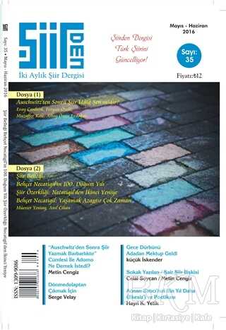 Şiirden İki Aylık Şiir Dergisi Sayı: 35 Mayıs-Haziran 2016 - Şiirden Yayıncılık