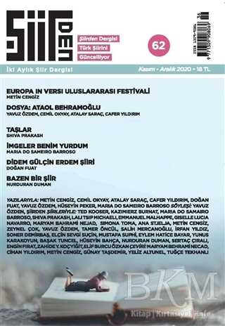 Şiirden İki Aylık Şiir Dergisi Sayı: 62 Kasım - Aralık 2020 - Şiirden Yayıncılık