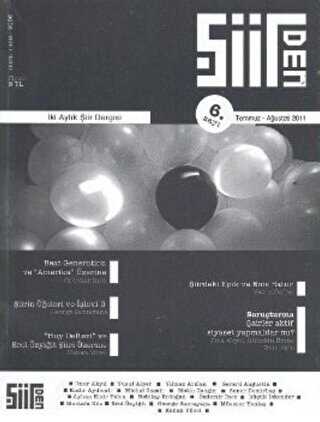 Şiirden İki Aylık Şiir Dergisi Sayı: 6 - Şiirden Yayıncılık