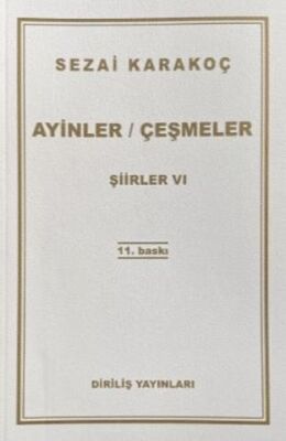 Şiirler 6: Ayinler Çeşmeler - 1