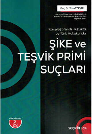 Şike ve Teşvik Primi Suçları - Seçkin Yayıncılık
