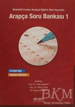 Akdem Yayınları Silsiletü`l-Lisan Arapça Eğitim Seti Kaynaklı Arapça Soru Bankası 1 - Akdem Yayınları