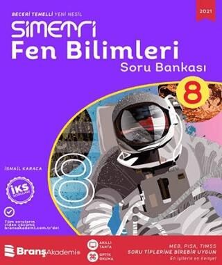 Branş Akademi 8. Sınıf Simetri Fen Bilimleri Soru Bankası - 1
