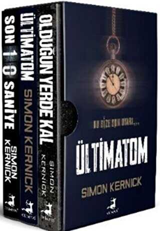 Simon Kernick Seti - Hayatta Kal 3 Kitap Takım - Olimpos Yayınları
