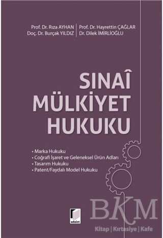 Sınai Mülkiyet Hukuku - Adalet Yayınevi
