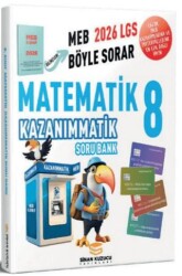 Sinan Kuzucu Yayınları LGS 8. Sınıf Matematik Kazanım Matik Soru Bankası - Sinan Kuzucu Yayınları