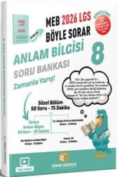 2026 8. Sınıf LGS Anlam Bilgisi MEB Böyle Sorar Soru Bankası - Sinan Kuzucu Yayınları